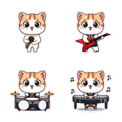 KIBU Emoji Part 3: Brown tabby cat live