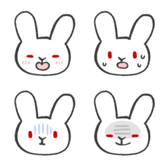 simple doodle rabbit