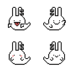 Ghost twin Rabbits.