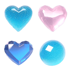 Blue Heart Emoji 2