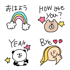 Cute daily emoji!!