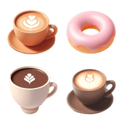 コーヒー　カフェ　絵文字7