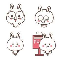 Moving Usako Simple Emoji