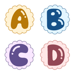 Colorful Flower Letters