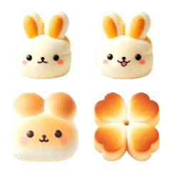 Rabbit Bread Emoji 5