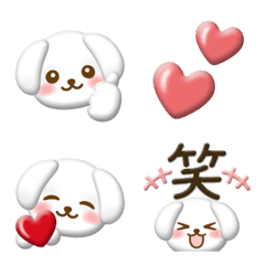 Cute Maltese Fuwafuwa Emoji