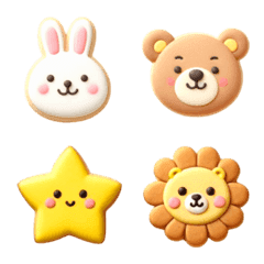 Animal Cookie Emoji 5