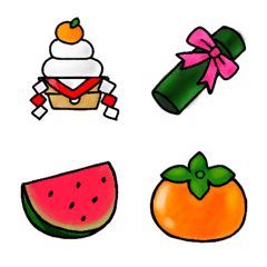 Emoji of the four seasons