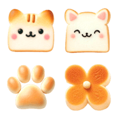 Cat Toast Emoji 5