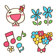 Full of Flowers Dochi Usa Emoji