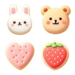 Pastel Cookie Emoji 2