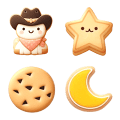 Country Cookie Emoji 3