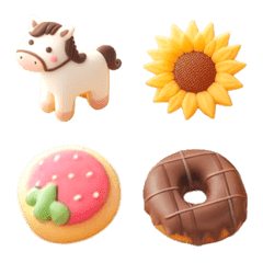 Dessert Cookie Emoji 3