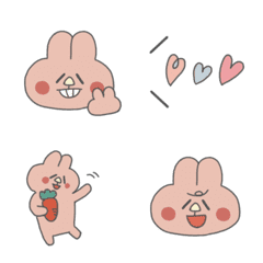 Cute rabbit daily Emoji