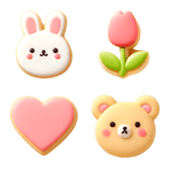 Pastel Cookie Emoji 3