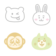 Stylish, cute and animal emoji