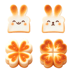 Rabbit Toast Emoji 5
