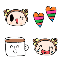 (Various emoji 638adult cute simple)