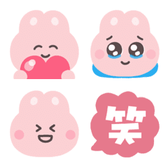 Rabbit pop emoji