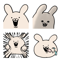 Rabbit emoji (written all over my face