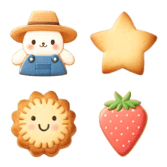 Country Cookie Emoji 5