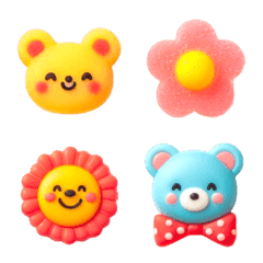 Bear Colorful Emoji 6