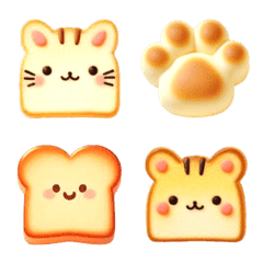 Cat Toast Emoji 6