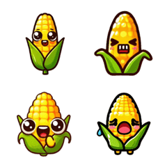 Emoji Section - Cute Corn