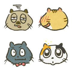Meow Moods: Adorable Cat Stickers