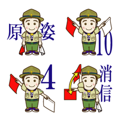 Flag signaling [biginners] Japanese ver.