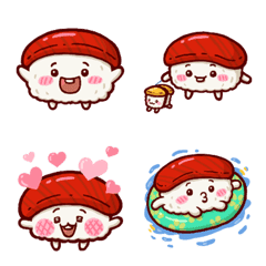 Fun sushi emoji