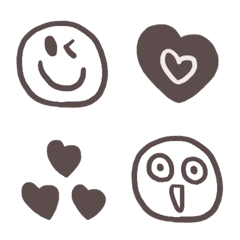 (Various emoji 655adult cute simple)