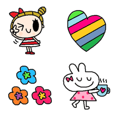 (Various emoji 656adult cute simple)