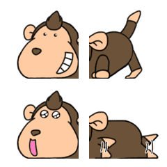monkey monchi connect emoji 2