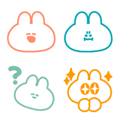 Emoji of rabbit 13