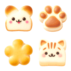 Cat Toast Emoji 7