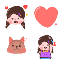 หนูน้อยถักเปียกับเพื่อนซี้สุนัข