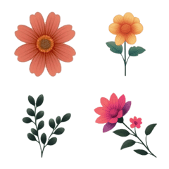 숲의 꽃 컬렉션