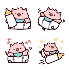 Little Pig Emoji ver babuu