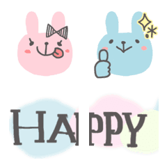 Cute Bunnys Emoji