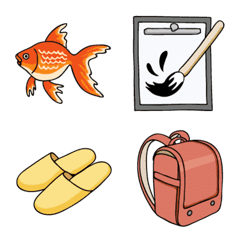 Japanese culture and daily life emoji