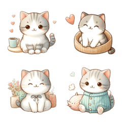 Life with Cat Emoji 8