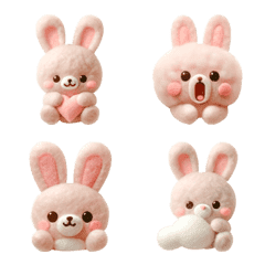 fuwafuwa bunny emoji