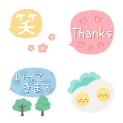Mini stickers for everyday use