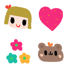 (Various emoji 660adult cute simple)