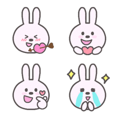 Rabbit favorite emoji