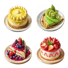 Dessert Menu : Eat Delicious (Emoji) 4