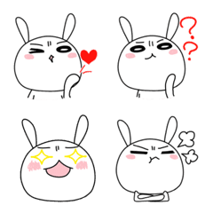This is a rabbit "Usayan" emoji.