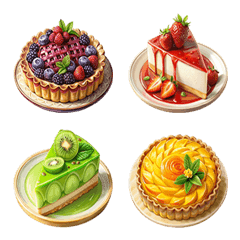 Dessert Menu : Eat Delicious (Emoji) 3