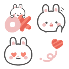 Easy to use Usagiko Emoji.very cute